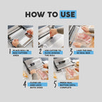 Avid Armor Vacuum Sealer A420 – 12" Wide Seal Bar for Wider Bags, Fits 50 ft Rolls, Seals Multiple Quart Bags, Food Saver for Kitchen Storage, Sous Vide, Marinating