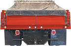 Buyers Products DTR7518 Aluminum Tarp System With Mesh Tarp, 7-1/2 ft. x 18 ft, Dump Body & Trailer Tarp Kit