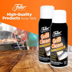 Fuller Brush Grill Cleaner - Heavy Duty Foaming Spray for Cleaning Oven, Grilling Griddle & Iron Plate - Safe & Easy Grease Remover for Clean BBQ Racks & Grills 1 Pack