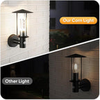 2 Pack 120W Corn LED Light Bulb Fanless,3000K/Warm White(1200 Watt Equivalent) E26/E39 Large Mogul Base LED Cob Lamp 15,800LM for Outdoor Indoor Garage Warehouse Factory Workshop Street Backyard