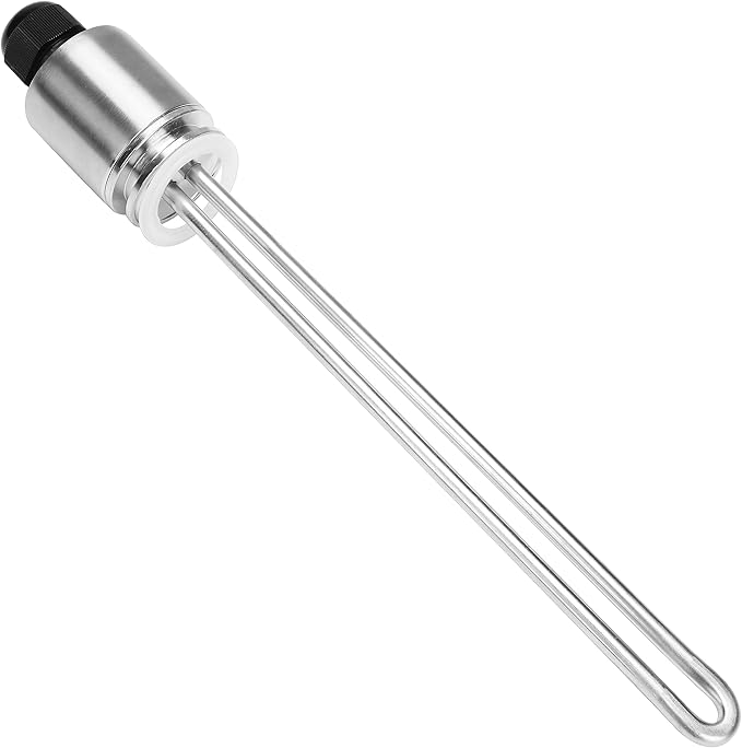 DERNORD 1.5 Inch (OD50.5mm) Tri-clamp Heating Element 240V 5500W Electric Water Heater High Watt Density