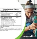 Natures Plus Source of Life Garden Vitamin D3 & K2-60 Vegan Capsules - Promotes Bone Support, Immune Function, Cardiovascular Health & Mood Balance - Vegan, Gluten Free - 60 Servings