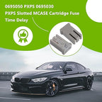 15A 32V Mini Slotted Automotive MCASE Shaped Cartridge Fuse Kit(Pack of 6pcs,15A)