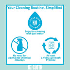 E-Cloth Microfiber Cloth 12-Pack, World's Leading Premium Microfiber Cleaning Cloth, Twice as Durable as Competition, 1 Year Guarantee, Ideal for Kitchen, Countertops, Sinks, and Bathrooms, Assorted