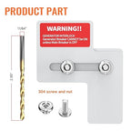 Generator Interlock Kit Main Breaker Interlock Kit Fit for Siemens 100 Amp and Murray 100 Amp Panel, 1 1/4" Space Between Main and Generator Breaker