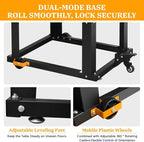 Planer Stand with Wheels,500 lbs Load Capacity Tool Stand,Heavy Duty Power Tool Stand, for Most Planers, Saws, Bench-top Machines, Power Tools