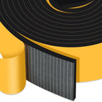 Weather Stripping Door Seal Strip, Adhesive Foam Insulation Tape for Doors and Windows, High Density Weather Stripping for Door Frame, SoundProof Weatherproof Dustproof(2 in x 1/4 in x 13Ft