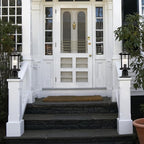 Darkaway Outdoor Post Lights Lamp Posts Outdoor Lighting, Waterproof Aluminum Post Lights Outdoor Light Fixtures with Glass, Light Posts for Outside Patio Yard (2 Pack, Black)