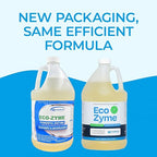 KINZUA ENVIRONMENTAL Eco-Zyme Multi-Purpose Enzyme Cleaner Concentrate, Professional Strength Concentrated All-Purpose Cleaner & Degreaser For Floor, Carpet, Kitchen, Concrete, Walls & More, 1 Gallon
