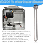 520900 232794 520789 RV Water Heater Element 1440W 120V Screw-in, Compatible with Atwood Suburban GC6AA GC10A GCH6A SW Series(1Set)