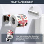 TQKAG 6-Piece Bathroom Towel Bar Sets Polished Chrome 23.6 inch Towel Bar Stainless Steel Towel Ring Coat Hook and Toilet Paper Holder Bathroom Hardware Set Wall Mounted Bathroom Accessories Kit