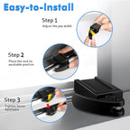 5 Pack Window Locks, Diecast Durable Design, Compatible with Horizontal and Vertical Window, Fit 1/16 inch(0.16cm) up to Wide Rail Easy Installation, Enhanced Safety (Black)