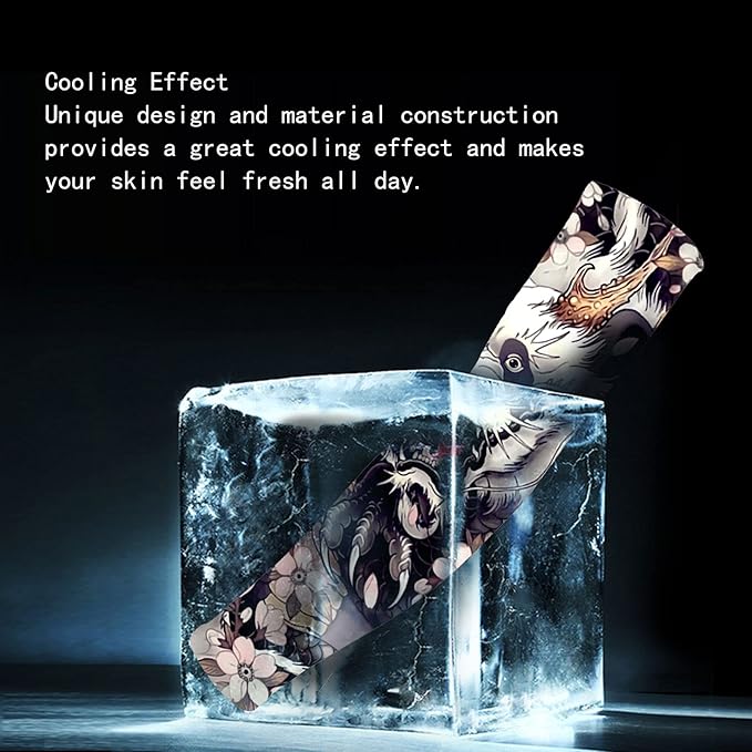 UV Sun Protection Arm Sleeves for Men & Women-UPF 50+ Sports Compression Cooling Sleeve-Unique TATTOO SLEEVE gift