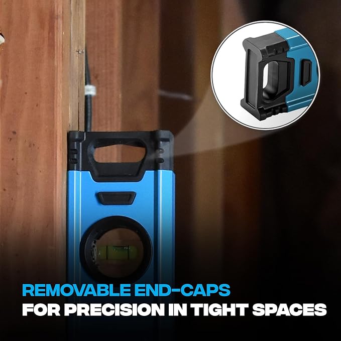 OX Tools Trade Series 6.5 ft Non Magnetic Box Beam Levels - 78 inch Level Aluminum Body Level Hand Tools - Magnified Vials, Shock Absorbing End Cap, Soft Grip Handle Leveler Tool OX-T024220