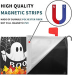 Halloween Ghost Pumpkin Mailbox Covers Magnetic Black Happy Halloween Seasonal Holiday Post Letter Box Cover Standard Size 21x18 Inch for Garden Yard Decor