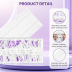 12 Pack Power Mop Refills Compatible with Swiffer Power Mop, for Swiffer Wet Pads Refill, for Floor Cleaning, Unscented