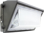 1-10V Dimmable 120W LED Wall Pack Light with Dusk to Dawn Photocell, 100-277V 16800LM 800-1000W HPS/HID Equiv., 5000K Outdoor Security Lighting, ETL Commercial Wall Mount Lights for Building