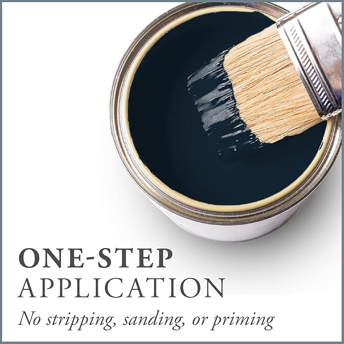 AMY HOWARD AT HOME Chalk-Based One Step Paint for Furniture, Cabinetry, Decor, Finish, and More | No Stripping, Sanding, or Priming | Dark Base | 16 Ounce | Midnight Dreams