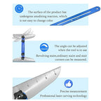 Stair Treads Gauge Template Tool - Staircases Jig, Measuring Set, Shelf Scribe Tools for Stairs, Risers, Shelf and Cutting Drywall Wizard, 11.4In to 60.7In