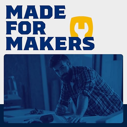 1/2 in. x 12 in. Black Carriage Bolt Kit Includes 12 Bolts, 12 Washers, and 12 Nuts, Ceramic Black Ruspert Coated for Exterior Use - 2X Rust Resistance of Galvanized by Makers Bolt