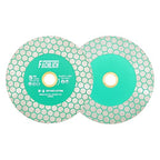 Diamond Tile Saw Blade 5" 125mm 2pcs Cutting Wheel for Cutting and Grinding Porcelain Ceramic Tile Marble Artificial Stone