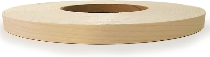 Edge Supply Maple Pre-Finished 500' Non-glued Wood Edge Banding – Real Wood Veneer Edging with Smooth Sanded Finish– Highest Grade Maple Edge Banding for Furniture Restoration. (7/8 inch X 500 ft)