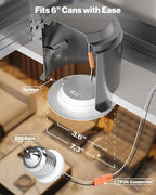 Sunco 20 Pack 6 Inch LED Recessed Light Retrofit, Can Lights for Ceiling, 1700 LM High Brightness, Selectable CCT 2700K/3000K/4000K/5000K/6000K, 17W=120W, Dimmable, Baffle Trim, Damp Rated UL