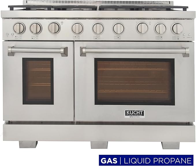 Kucht KFX4800X-S Gas Range, Stainless Steel
