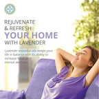 CAPRI ESSENTIALS All Purpose Cleaner, Natural Household Cleaning Supplies, Plant Based Kitchen Counter Surface Spray, Removes Dirt & Grime, Blend of Essential Oils, White Lavender, 23 FL Oz (6 Pack)