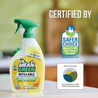 Mean Green Refillable Ultra Powered CONCENTRATE Multi Purpose Cleaner, Citrus & Green Tea, 14.3 fl oz