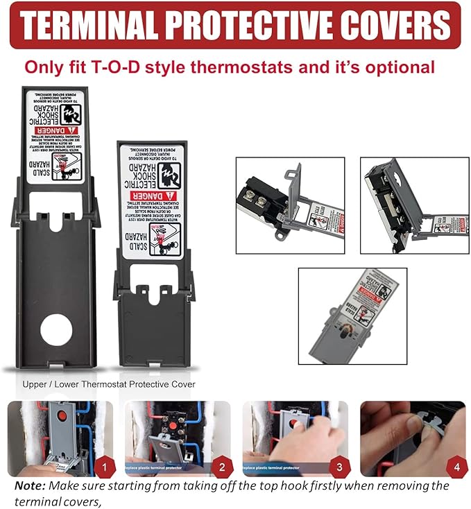 EWH-05 Electric Water Heater Tune-Up Kit, Includes Two 4500W/240V Heating Elements, Upper Thermostat, Lower Thermostat, Protective Covers, Quick Change Tool, Element Wrench