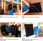 Bag Pro - Laundry Bag - Wash Bag for Health Workers, Sports, Fitness & Travel