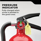 Kidde Commercial-Grade Fire Extinguisher for Office, Parking Garages, Rechargeable, 3A40BC