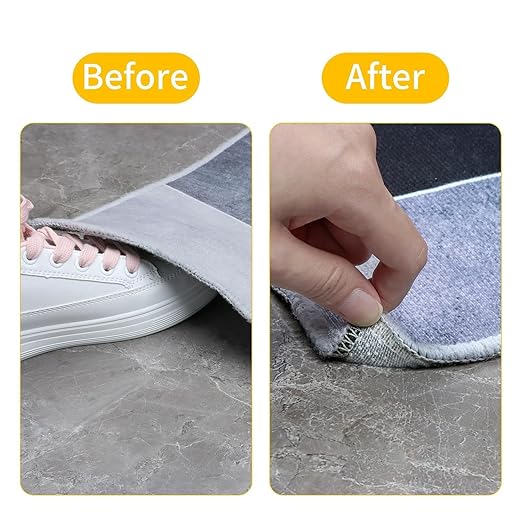 Heavy Duty Double Sided Mounting Tape, 1.8inx66FT, Clear Mesh Grip, Extra Strong Adhesive for Carpets, Wall Mounting, Picture Hanging and DIY Projects,Hand Tearable,Weatherproof