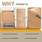 GSCIT Club Red Oak Edge Banding, 2 inch x 250ft roll of Veneer Edge Banding - Pre-glued Flexible, Real Wood Tape for Cabinet Repair & Furniture Restoration