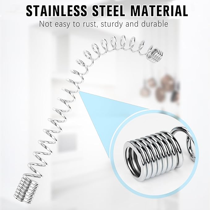 Stainless Steel Pre-Rinse Overhead Spring, Spring for Pre-Rinse Comercial Sink Faucets