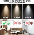 18 Inch F15T8/WW 15W Soft White Fluorescent Bulb Compatible with Philips Alto ECO GE Staco Light Fixture, T8 Fluorescent Bulb 15 Watt 3000K, 900 Lumens 6 Count