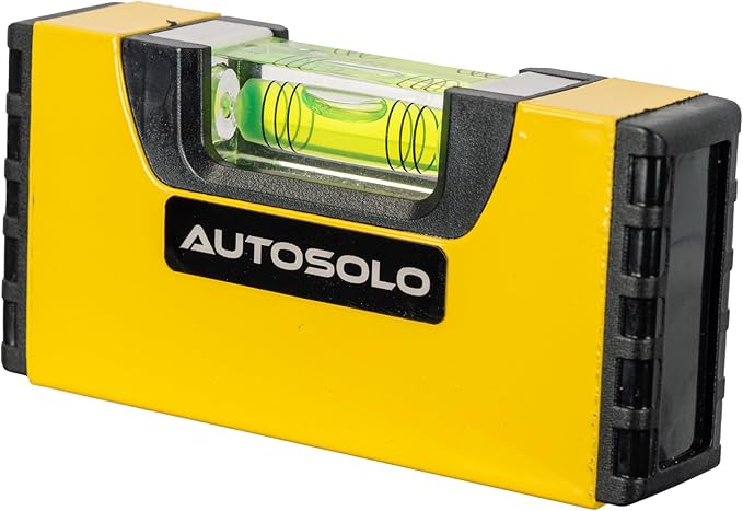 Large Magnetic Torpedo Level – Oversized Horizontal Bubble Vial for Easy Reading – Durable Aluminum Frame with Strong Magnet Base – Precision Leveling Tool for Automotive, Carpentry & DIY