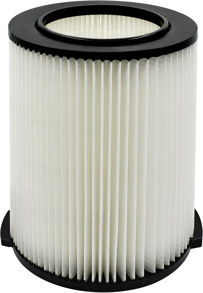 2 Pack VF4000 Replacement Cartridge Filter Compatible with Ridgid 72947 Wet Dry Vacs 5 to 20-Gal, 6-9 GAL HUSKY Vacuum WD5500 WD0671 RV2400A RV2600B, Craftsman 17816 Vacuum, REPLACEMENT VF4000