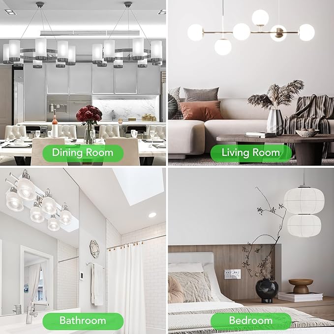 BUBO G9 LED Bulb 6000K Daylight 430 Lumens, 3W Equivalent 40W T4 G9 Halogen Replacement, 360°Beam Angle 120V Non-Dimmable No-Flicker G9 Light Bulbs for Crystal Chandelier Lighting, 10 Pack