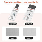 Grey Screen Repair Tape, 2" X 180" (15FT) Window Screen Door Repair Kit, Strong Adhesive Fiberglass Patch Tape Mesh
