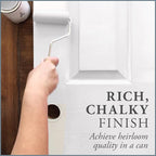 AMY HOWARD AT HOME Chalk-Based One Step Paint for Furniture, Cabinetry, Decor, Finish, and More | No Stripping, Sanding, or Priming | Ultra-Light Base | 32 Ounce | Stoneware