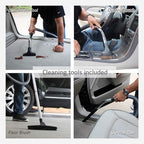 VacuMaid GV50WPRO Professional Wall Mounted Utility and Garage Vacuum with 50 ft Hose and Tools