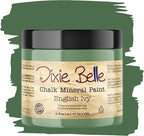 Dixie Belle Paint Company Chalk Finish Furniture Paint - English Ivy (16oz) - Matte Muted Green Chic Chalk Mineral DIY Furniture Paint