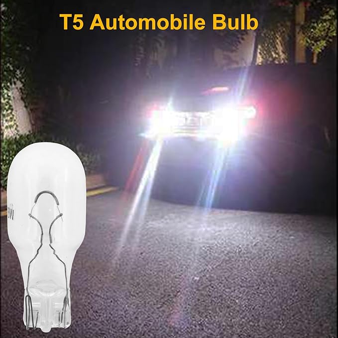 12 Pack 18 Watt T5 T10 Landscape Light Bulbs,12 Volt Low Voltage Clear Incandescent Light Bulb for Outdoor Landscape Lighting,RV, Under Cabinet Light Bulbs,Warm White Wedge Bulb
