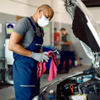 Tomorotec Recycled Multipurpose Industrial Wiping Cloths (2 lbs) Assorted Colors, Eco-Friendly Colored T-Shirt/Knit Cleaning Rags for Grease, Oil Removal & More