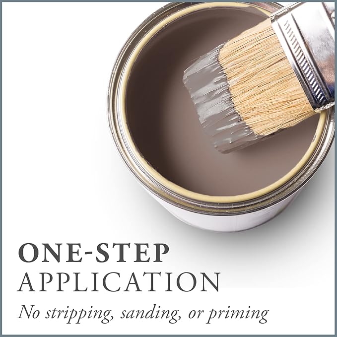 AMY HOWARD AT HOME Chalk-Based One Step Paint for Furniture, Cabinetry, Decor, Finish, and More | No Stripping, Sanding, or Priming | Medium Base | 16 Ounce | Kembel