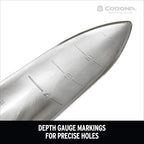 Corona CT 3314 Premium Stainless Steel ComfortGEL Garden Trowel, 13.5" Overall Length, Handle Length 7", Red