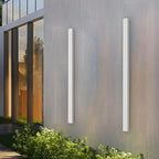 Aipsun 2 Pack Modern Outdoor Wall Lights - 47.2inch Long Strip LED Exterior Porch Lights, 3000K