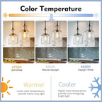 4-Pack Dimmable Vintage LED Edison Bulbs, E26 LED Bulb 60 Watt Equivalent, Neutral White 4000K, ST19/ST58 Antique Spiral Filament Decorative Light Bulb.